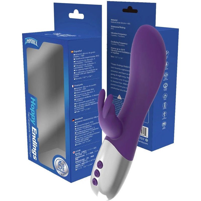 Vibrateur - Thrillz - Hoppy Endings Oscillating Heating Sensations Plus Sensations plus