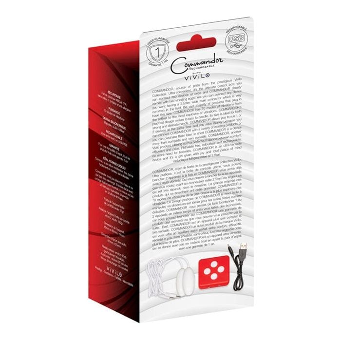 Vibrateur - Vivilo - Commandor Vivilo Sensations plus