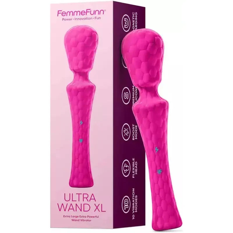 Vibrator - FemmeFunn - Ultra Wand XL Sensations Plus Vibrator - FemmeFunn - Ultra Wand XL Sensations Plus