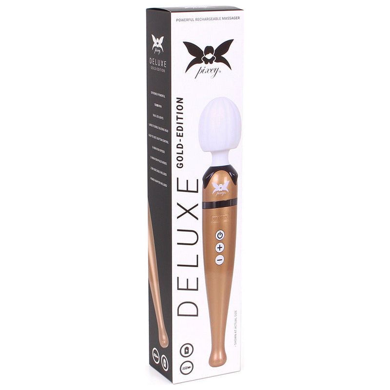 Vibromasseur - Pixey - Deluxe Gold Edition Pixey Sensations plus